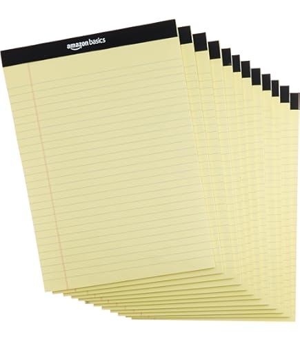 【美品】Tops Legal Pad(リーガルパッド) 50枚入り 12パッド TOPS The Legal Pad Writing Pads, 8-1/2
